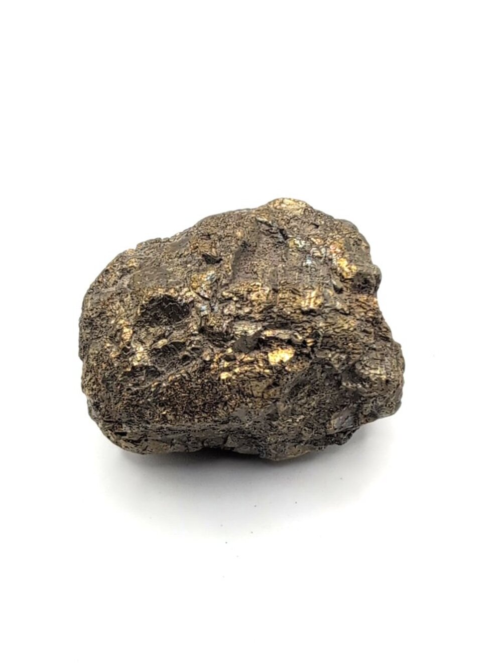 140g Chunk of Iron Pyrite Fool's Gold Rock Mineral 2x1.5x1.5" Raw Natural Rough